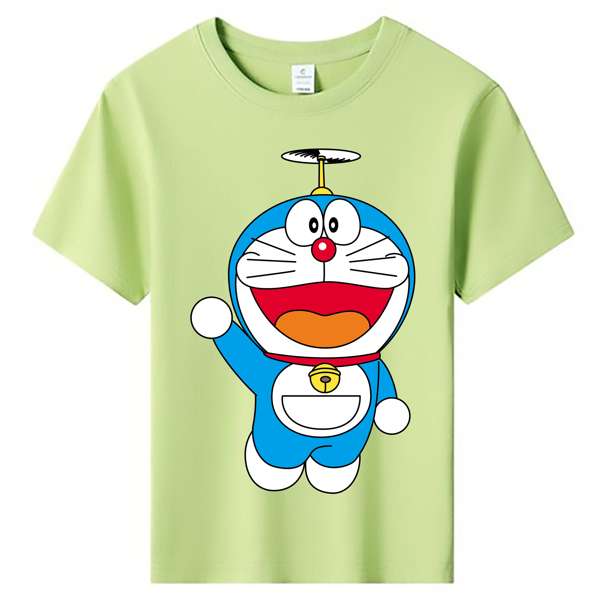 （画像用） ドラえもん Doraemon 綿100％キッズTシャツ（フロントプリント）